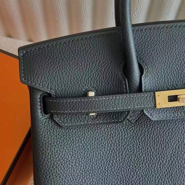 e5beaee4bfa1e59bbee78987_20241005162448 DDMode Birkin Togo 6O Vert Cypres Green Gold Hardware 25cm Full Handmade Ghw