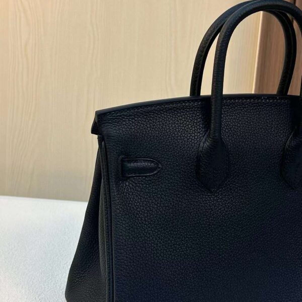mmexport1703411791107 DDMode RepLadies Birkin Togo Ck89 Black Gold Hardware 25cm Full Handmade Ghw