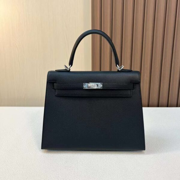mmexport1704814557517-1 DDMode Yupoo Kelly Epsom Ck89 Black Silver Hardware 25cm Full Handmade Phw