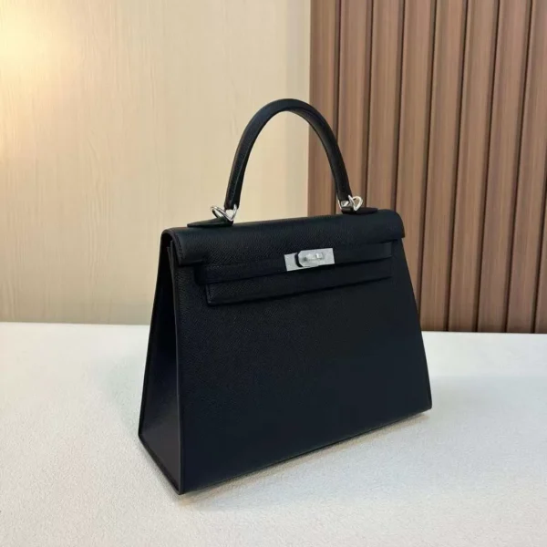 mmexport1704814563808-jpg DDMode Yupoo Kelly Epsom Ck89 Black Silver Hardware 25cm Full Handmade Phw