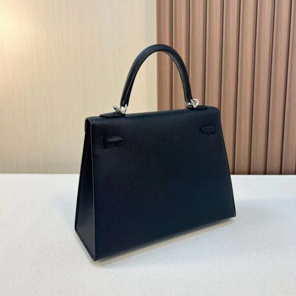 mmexport1704814568410 DDMode Yupoo Kelly Epsom Ck89 Black Silver Hardware 25cm Full Handmade Phw