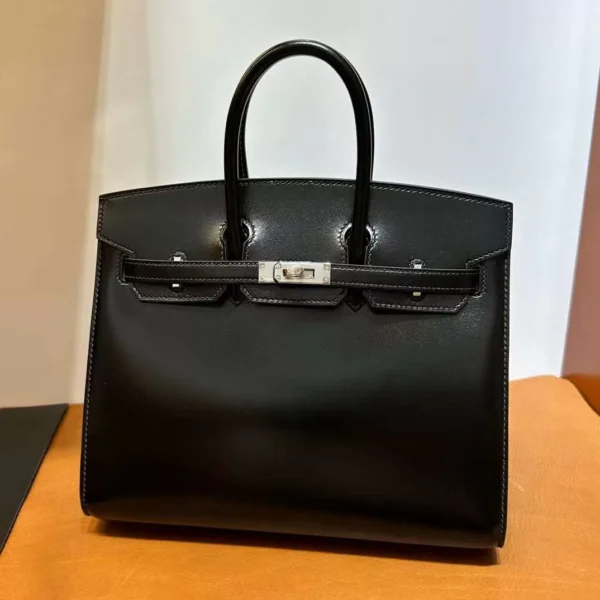mmexport17057184700181-jpg DDMode Yupoo Birkin Sellier Box Ck89 Black Silver Hardware 25cm Full Handmade Phw