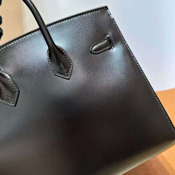 mmexport17057184772311 DDMode Yupoo Birkin Sellier Box Ck89 Black Silver Hardware 25cm Full Handmade Phw