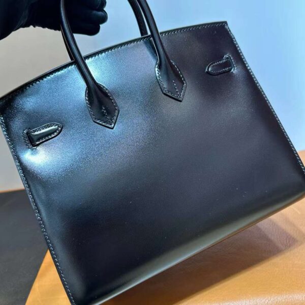 mmexport17057184786191 DDMode Yupoo Birkin Sellier Box Ck89 Black Silver Hardware 25cm Full Handmade Phw