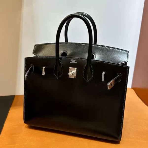 mmexport17057184801191-jpg DDMode Yupoo Birkin Sellier Box Ck89 Black Silver Hardware 25cm Full Handmade Phw