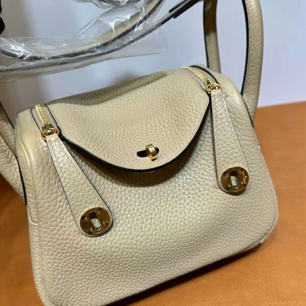 mmexport1709081924511 DDMode Mini Lindy Clemence S2 Light Khaki Gold Hardware 19cm Full Handmade Ghw