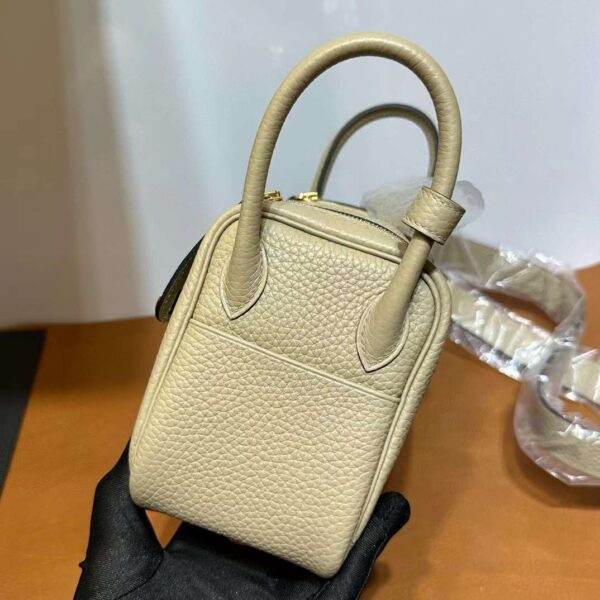 mmexport1709081925897 DDMode Mini Lindy Clemence S2 Light Khaki Gold Hardware 19cm Full Handmade Ghw