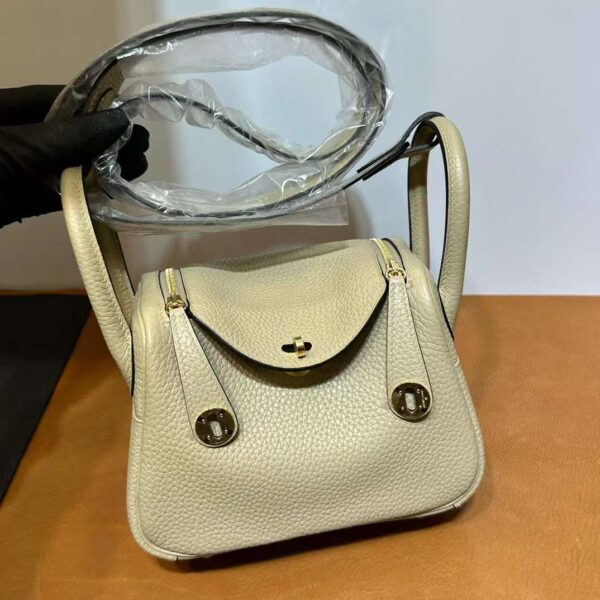 mmexport1709081931662 DDMode Mini Lindy Clemence S2 Light Khaki Gold Hardware 19cm Full Handmade Ghw