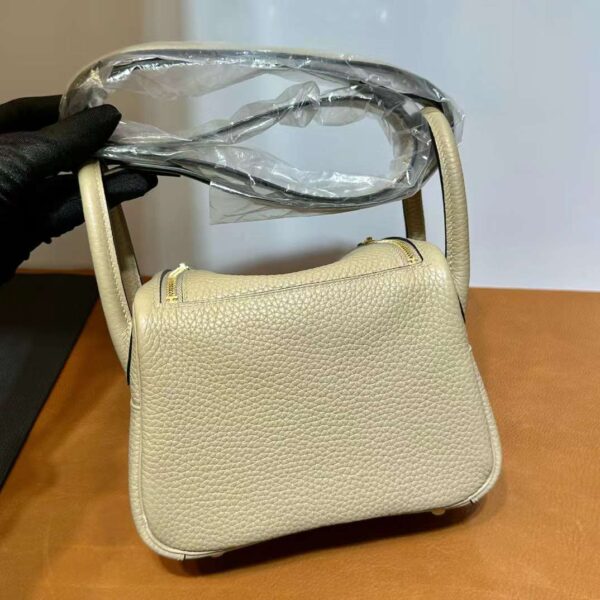 mmexport1709081933064 DDMode Mini Lindy Clemence S2 Light Khaki Gold Hardware 19cm Full Handmade Ghw