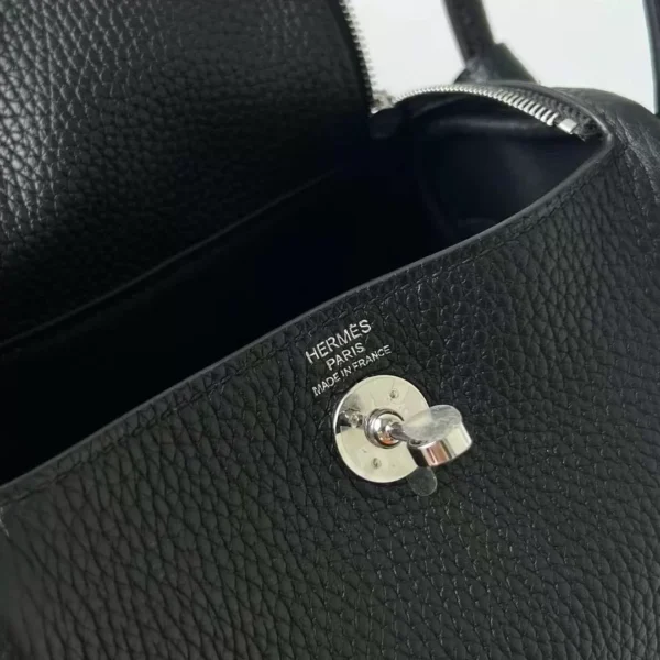 mmexport1710317877448-jpg DDMode Mini Lindy Clemence Ck89 Black Silver Hardware 19cm Full Handmade Phw