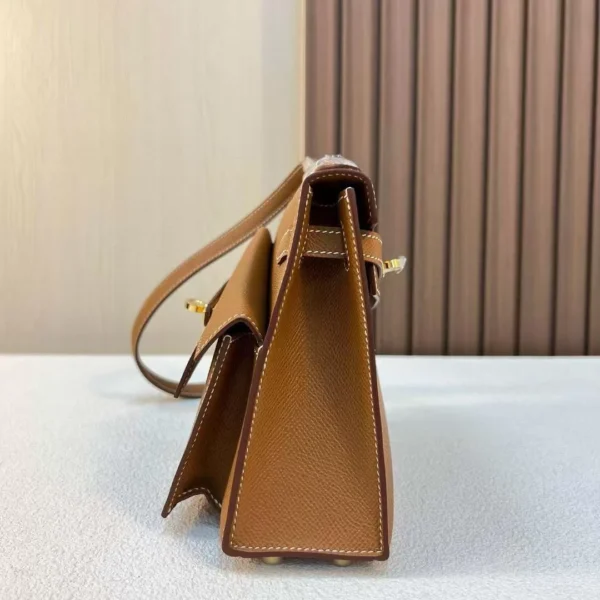 mmexport17111659702291-jpg DDMode Kelly Desordre Epsom Ck37 Golden Brown Gold Hardware 20cm Full Handmade Ghw