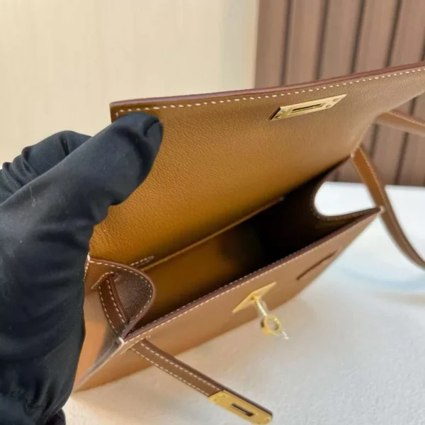 mmexport17111659743901-jpg DDMode Kelly Desordre Epsom Ck37 Golden Brown Gold Hardware 20cm Full Handmade Ghw