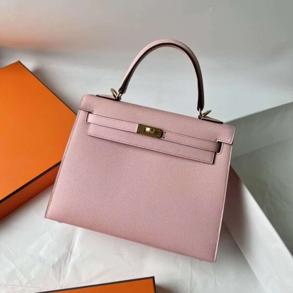 mmexport1711528044511-1 DDMode Reddit Kelly Epsom 3Q New Pink Gold Hardware 25cm Full Handmade Ghw
