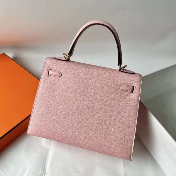 mmexport1711528048880 DDMode Reddit Kelly Epsom 3Q New Pink Gold Hardware 25cm Full Handmade Ghw