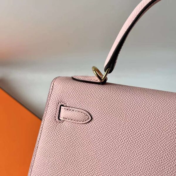 mmexport1711528050331 DDMode Reddit Kelly Epsom 3Q New Pink Gold Hardware 25cm Full Handmade Ghw