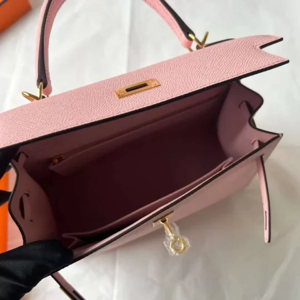 mmexport1711528053225-jpg DDMode Reddit Kelly Epsom 3Q New Pink Gold Hardware 25cm Full Handmade Ghw