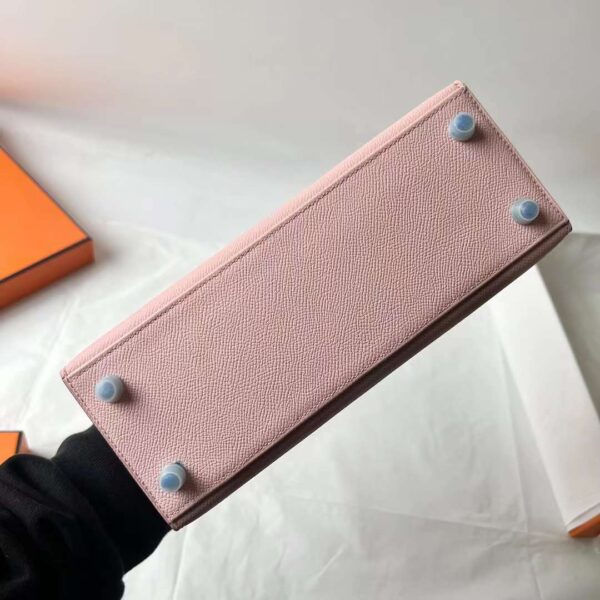 mmexport1711528054779 DDMode Reddit Kelly Epsom 3Q New Pink Gold Hardware 25cm Full Handmade Ghw
