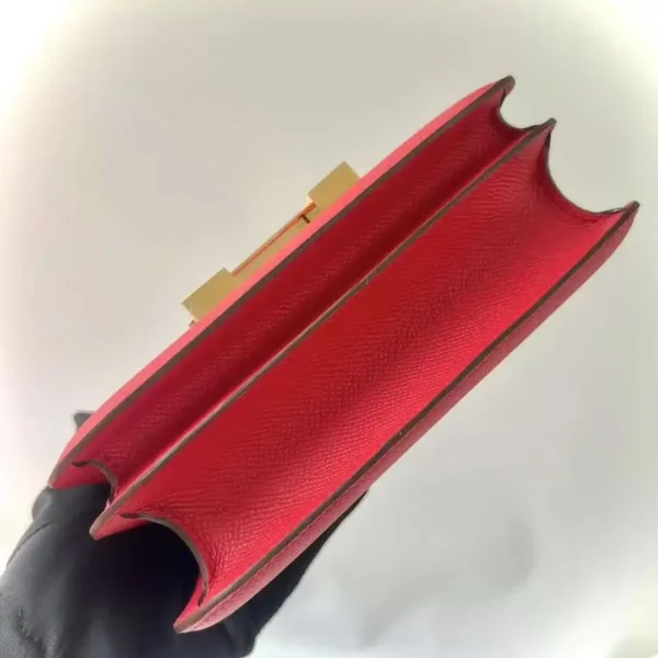 mmexport1712366190309-jpg DDMode Constance Epsom Q5 Bright Red Gold Hardware 18cm Full Handmade Ghw
