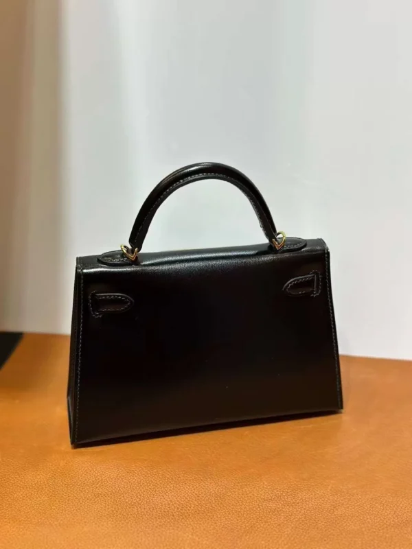 mmexport1712370657259-jpg DDMode Mini Kelly Box Leather CK89 Black Gold Hardware 19cm Full Handmade Ghw