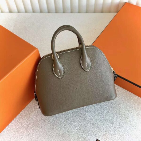 mmexport1712653923585 DDMode Mini Bolide Chever Ck18 Etoupe Grey Gold Hardware 18cm Full Handmade Ghw