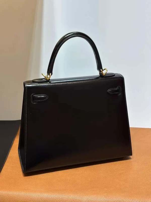 mmexport1713259424581-jpg DDMode Yupoo Kelly Box Ck89 Black Gold Hardware 25cm Full Handmade Ghw
