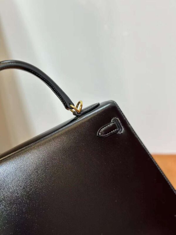 mmexport1713259431818 DDMode Yupoo Kelly Box Ck89 Black Gold Hardware 25cm Full Handmade Ghw