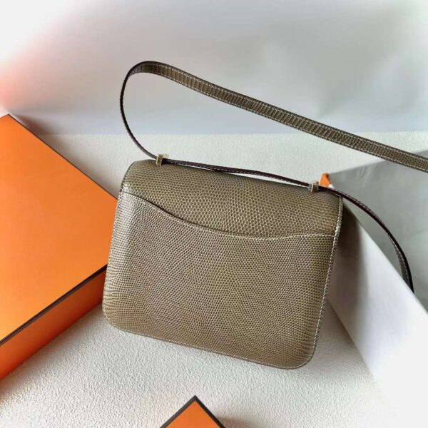 mmexport1713776890122 DDMode Bags Constance Lizard Ck17 taupe Gold Hardware 18cm Full Handmade Ghw