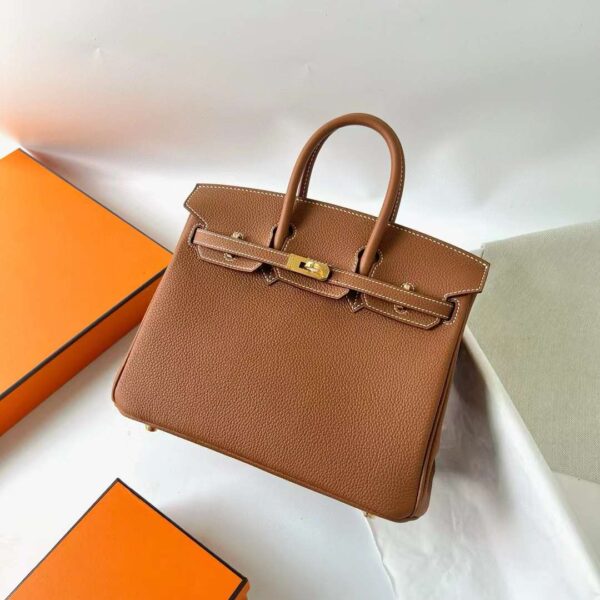 mmexport1714030893427-1 DDMode Birkin Togo Ck37 Golden Brown Gold Hardware 25cm Full Handmade Ghw