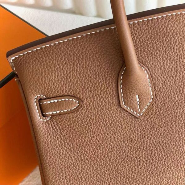 mmexport1715909243331 DDMode Yupoo Birkin Togo Ck37 Golden Brown Silver Hardware 25cm Full Handmade Phw