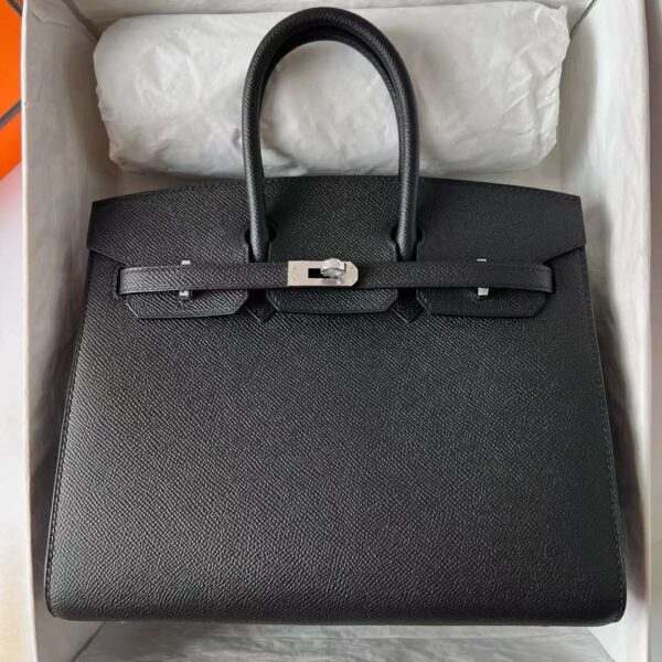mmexport1716169925230 DDMode Yupoo Birkin Sellier Epsom Ck89 Black Silver Hardware 25cm Full Handmade Phw