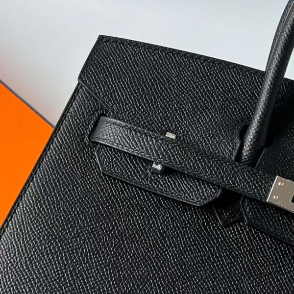 mmexport1716169928388 DDMode Yupoo Birkin Sellier Epsom Ck89 Black Silver Hardware 25cm Full Handmade Phw