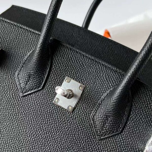mmexport1716169939076 DDMode Yupoo Birkin Sellier Epsom Ck89 Black Silver Hardware 25cm Full Handmade Phw