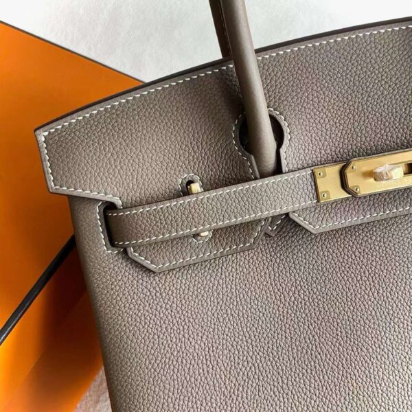 mmexport1717060660771 DDMode Reviews Birkin Togo Ck18 Etoupe Gray Gold Hardware 30cm Full Handmade Ghw