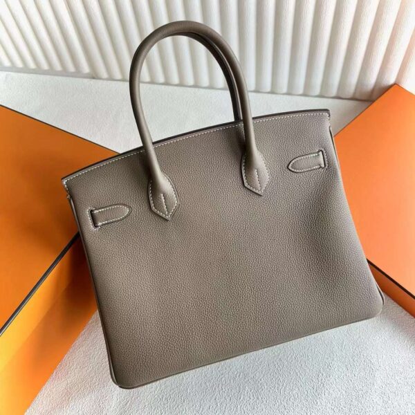 mmexport1717060663381 DDMode Reviews Birkin Togo Ck18 Etoupe Gray Gold Hardware 30cm Full Handmade Ghw