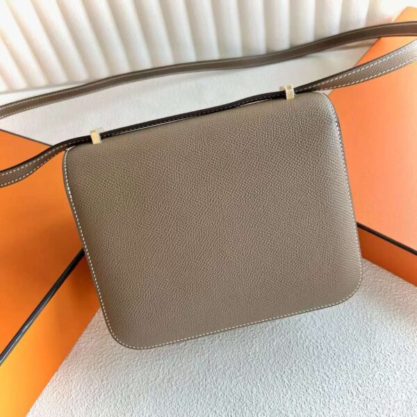 mmexport1717425335146 DDMode Yupoo Constance Epsom Ck18 Etoupe Gray Gold Hardware 18cm Full Handmade Ghw