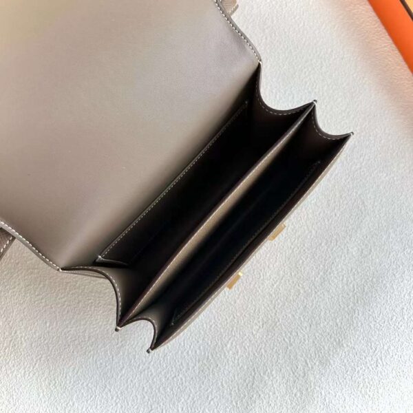 mmexport1717425337988 DDMode Yupoo Constance Epsom Ck18 Etoupe Gray Gold Hardware 18cm Full Handmade Ghw