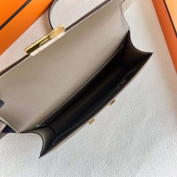 mmexport1718076818341 DDMode Bags Constance elan Epsom Ck18 Etoupe Grey Gold Hardware 23cm Full Handmade Ghw