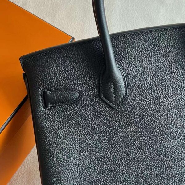mmexport1718504854743 DDMode Reviews Birkin Togo Ck89 Black Gold Hardware 30cm Full Handmade Ghw