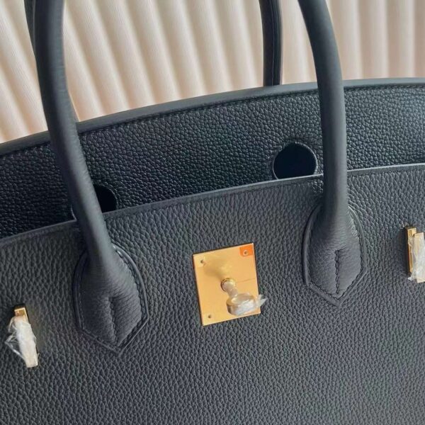 mmexport1718504856028 DDMode Reviews Birkin Togo Ck89 Black Gold Hardware 30cm Full Handmade Ghw