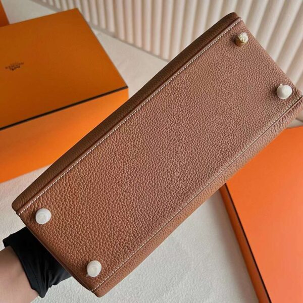 mmexport1718504950778 DDMode Reviews Kelly Togo Ck37 Golden Brown Gold Hardware 28cm Full Handmade Ghw