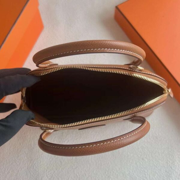 mmexport1723105721724 DDMode Yupoo Bolide Epsom Ck37 Golden Brown Gold Hardware 27cm Full Handmade Ghw