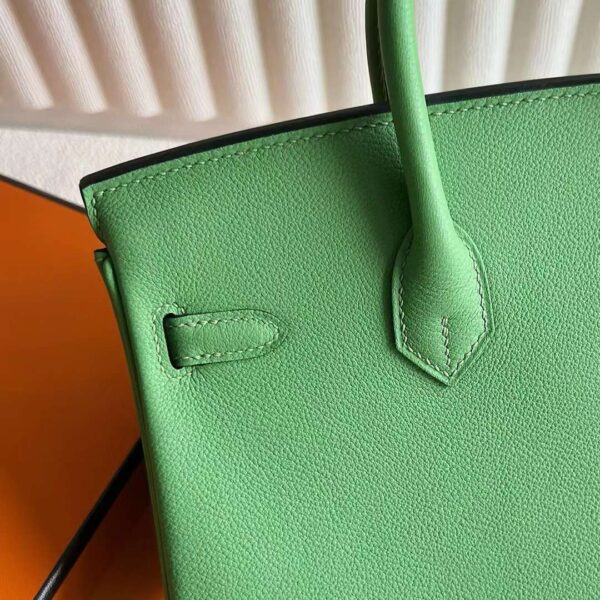 mmexport1725374972835 DDMode RepLadies Birkin Evercolor I3 Avocado green Gold Hardware 25cm Full Handmade Ghw