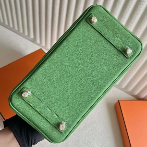 mmexport1725374978896 DDMode RepLadies Birkin Evercolor I3 Avocado green Gold Hardware 25cm Full Handmade Ghw