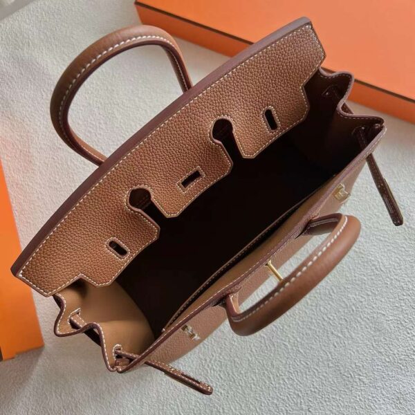 mmexport1725870615988 DDMode Birkin Togo Ck37 Golden Brown Nuchal stripe Gold Hardware 25cm Full Handmade Ghw