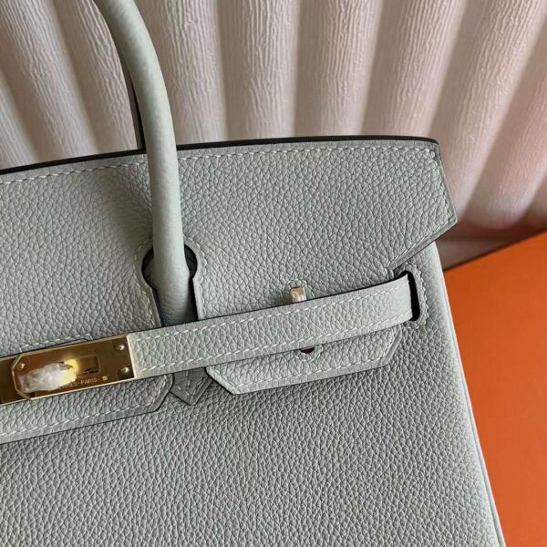 mmexport1725870637390-1 DDMode Bags Birkin Togo W0 Crystal grey Gold Hardware 25cm Full Handmade Ghw