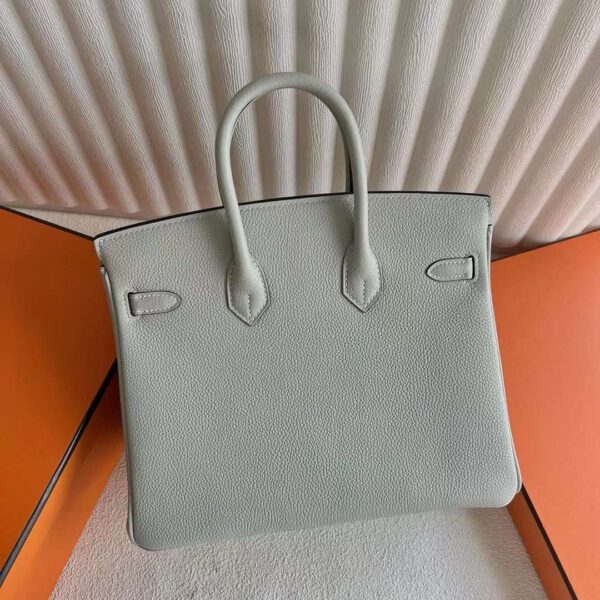 mmexport1725870640361 DDMode Bags Birkin Togo W0 Crystal grey Gold Hardware 25cm Full Handmade Ghw