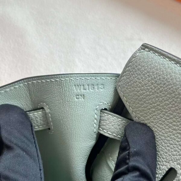 mmexport1725870648291 DDMode Bags Birkin Togo W0 Crystal grey Gold Hardware 25cm Full Handmade Ghw