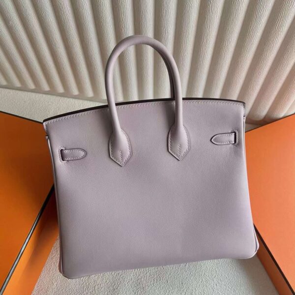 mmexport1725961595515-1 DDMode Bags Birkin Swift 4W taro purple Silver Hardware 25cm Full Handmade Phw