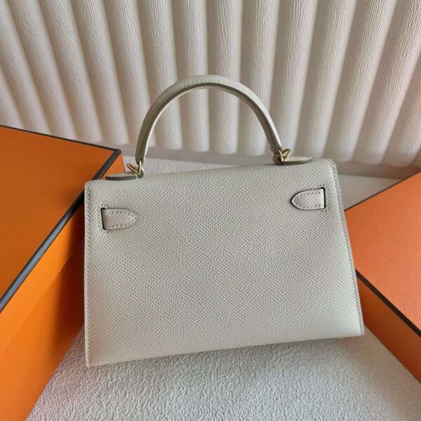mmexport1726220724661 DDMode Reddit Mini Kelly Epsom Ck10 Cream White Gold Hardware 19cm Full Handmade Ghw