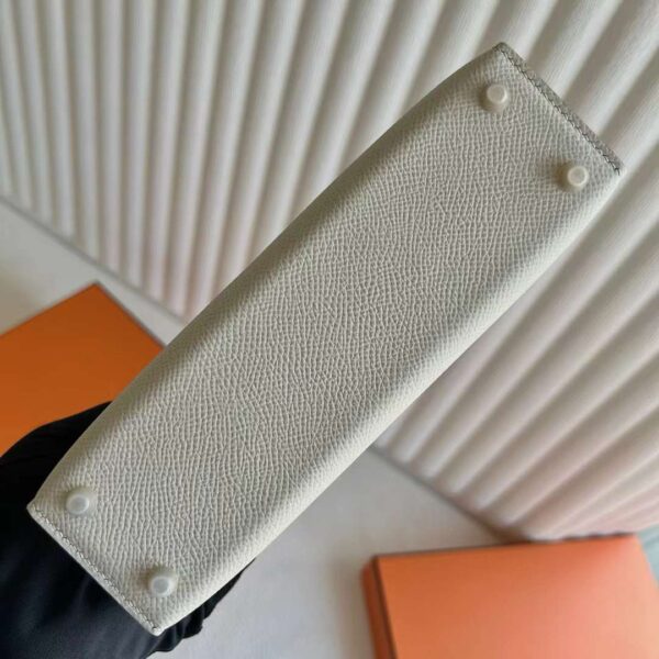 mmexport1726220734153 DDMode Reddit Mini Kelly Epsom Ck10 Cream White Gold Hardware 19cm Full Handmade Ghw